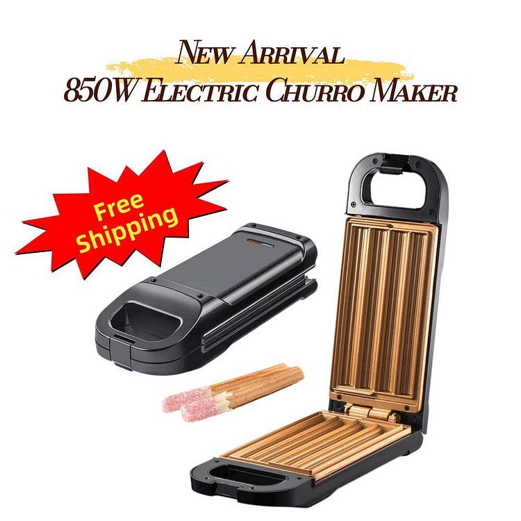 850W Electric Churro & Waffle Stick Maker Nonstick 1 bunch