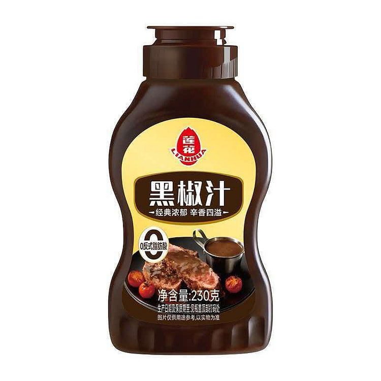 Lianhua Black Pepper Sauce230g 230 g (min 2)