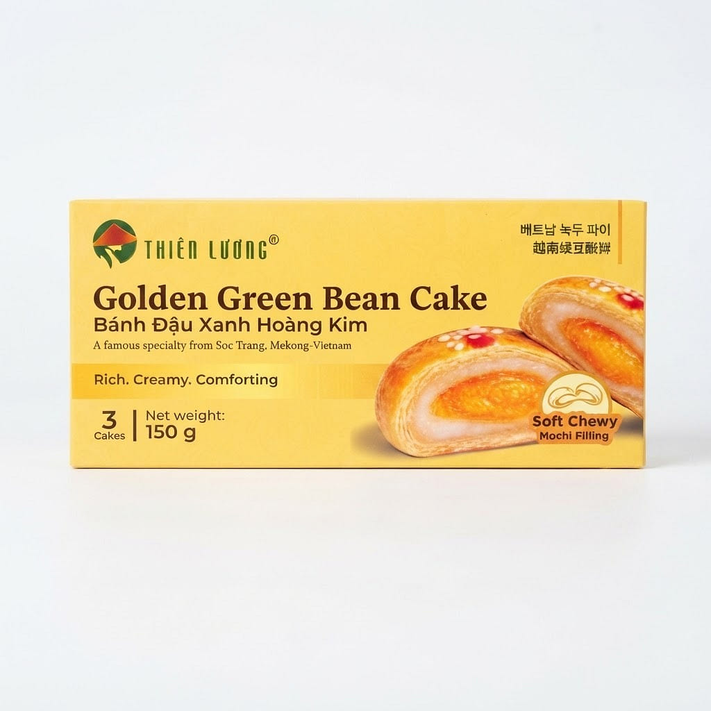 Thien Luong Golden Green Bean Cake 150 g