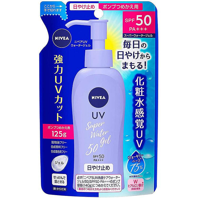 NIVEA UV Super Water Gel Sunscreen Refill 125 g