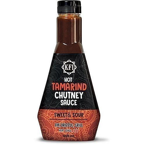 KFI Hot Tamarind Chutney Sauce, 15.4 fl oz bottle 15.4 oz