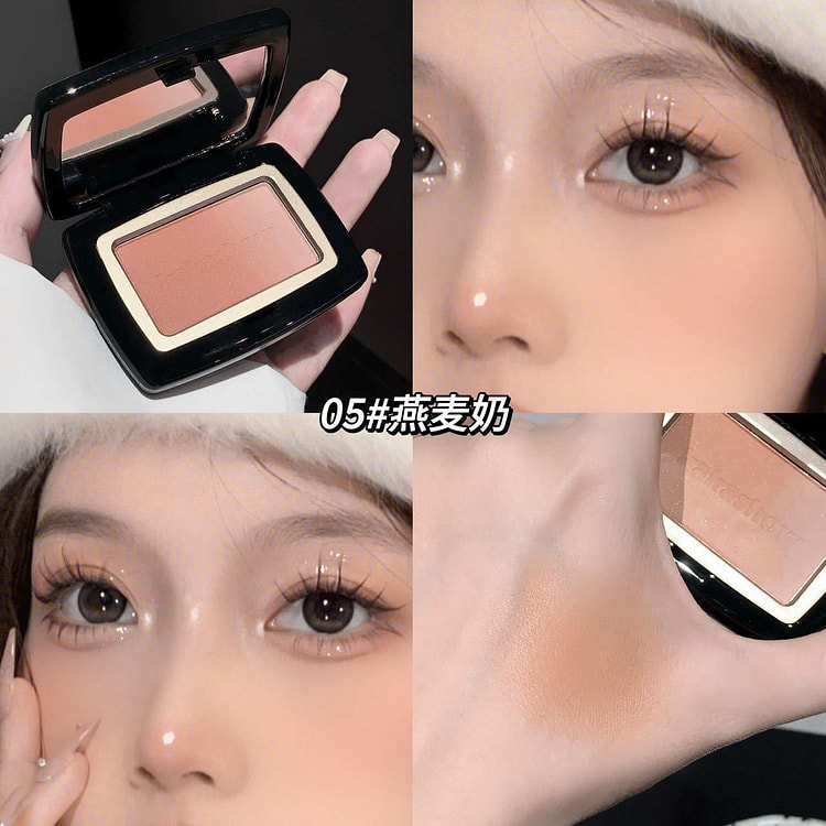 kakashow悦色渐变腮红细闪细腻显色 #燕麦奶 1 个