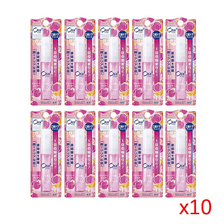 Ora2 口喷6ml 沁香蜜桃味x10
