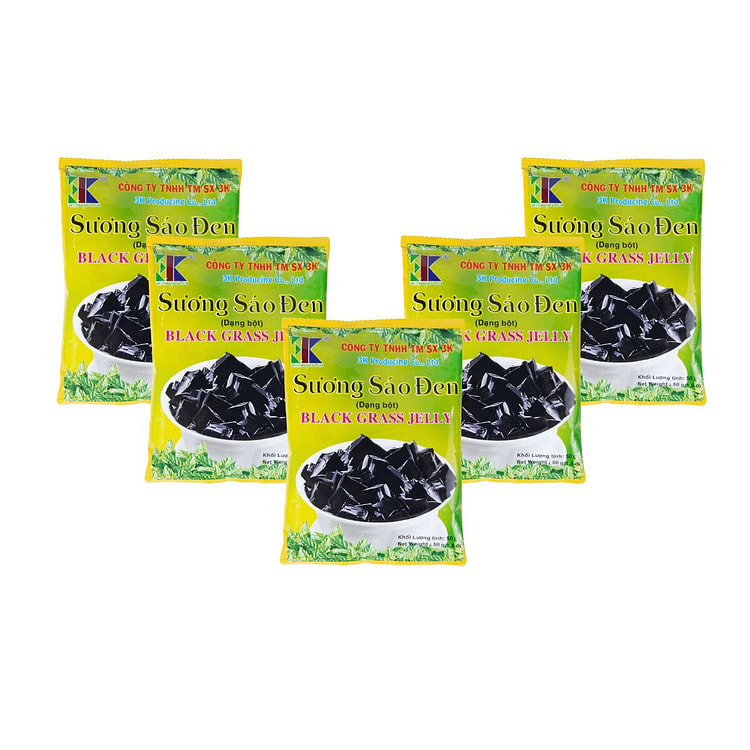 [3K] 黑仙草粉 50克 x 5 5 个