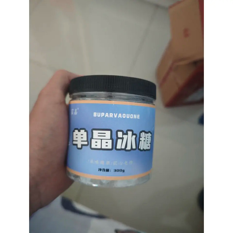 冰糖特级小粒纯正单晶白冰糖300g*1瓶
