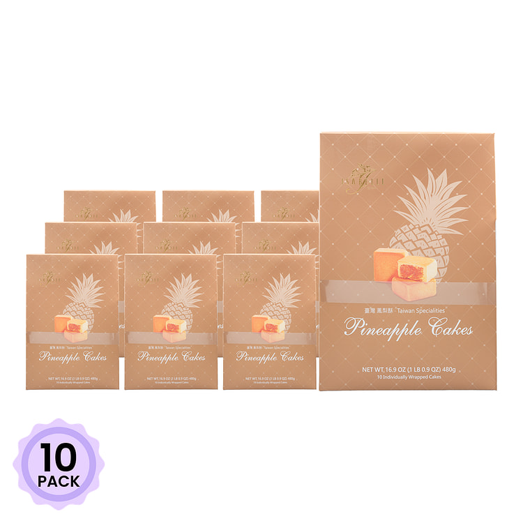 伊莎贝尔 凤梨酥 10个 【新年春节年货必备】 480 克*10 包