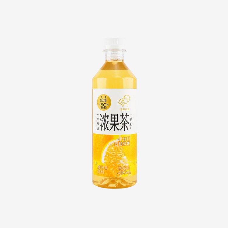喜茶 西柚绿妍 果汁茶 50%果汁含量450ml