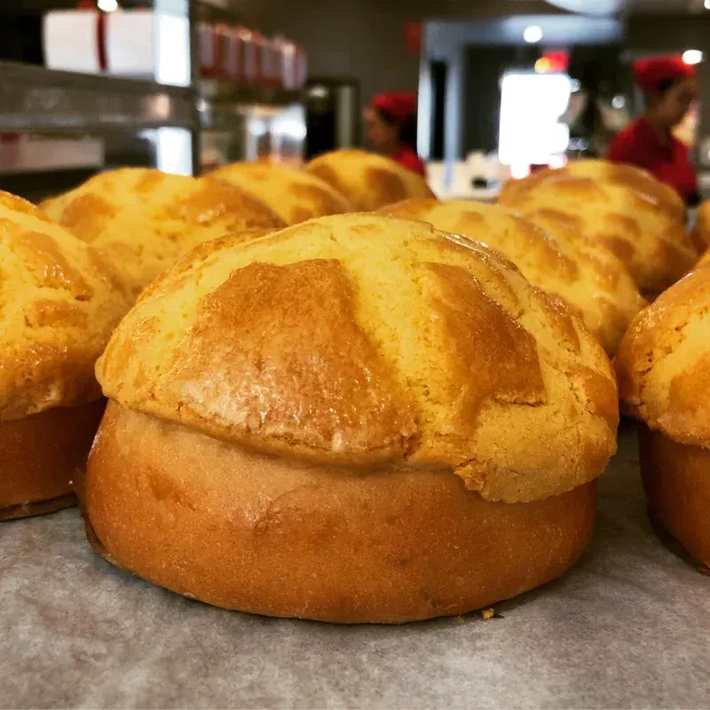 Pão crocante de abacaxi (2 unidades) 1 unidade