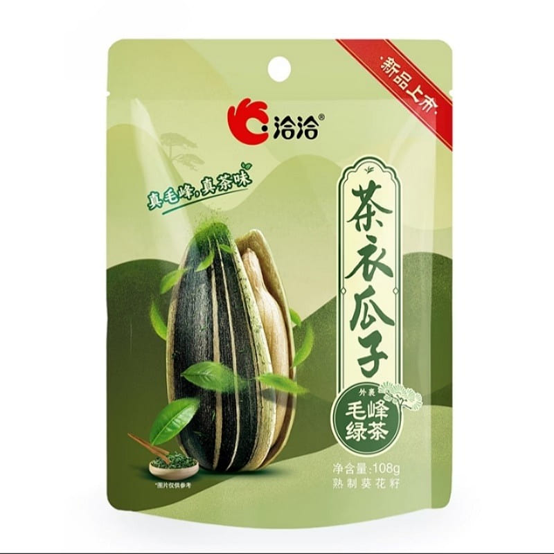 Qiaqia Tea-Flavored Melon Seeds 108g 108 g