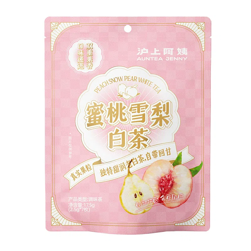 AUNTEA JENNY Peach Pear White Tea 17.5g*1 17.5 g