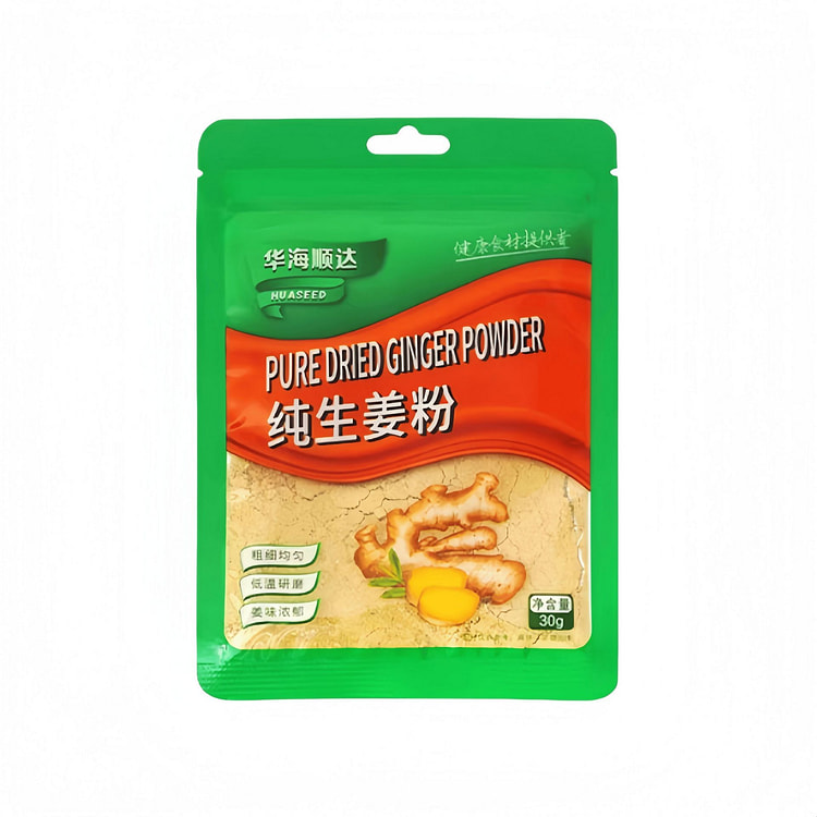 华海顺达 纯生姜粉干姜粉提味去腥 30g*1袋 30 克