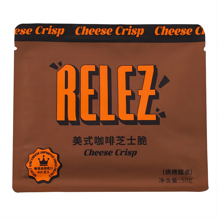 Relez kiri American Coffee Cheese Office Snack Snack 50g*1 bag