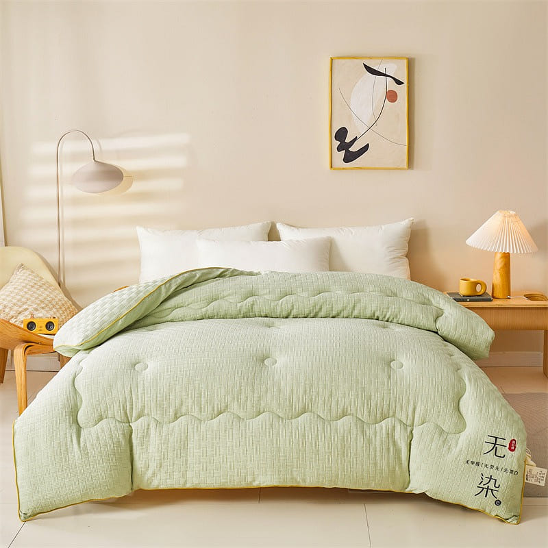 Silk Duvet 200x230cm 4kg Winter Green 1 each