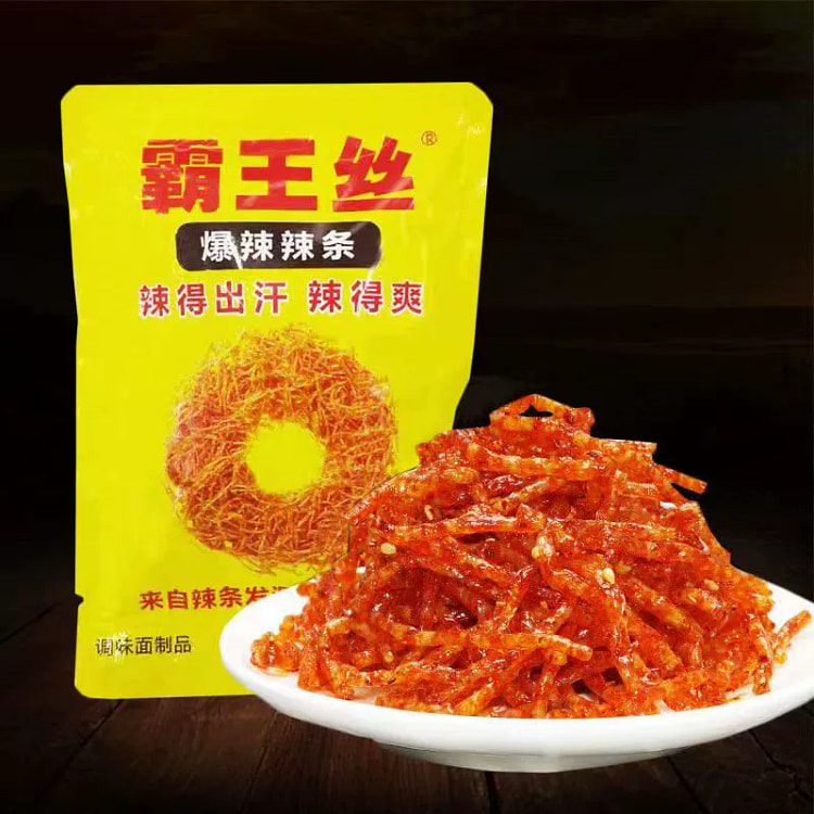 霸王丝爆辣辣条爆辣辣丝20g*1包