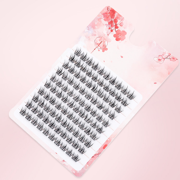 Baby curved false eyelashes 12mm*100 clusters