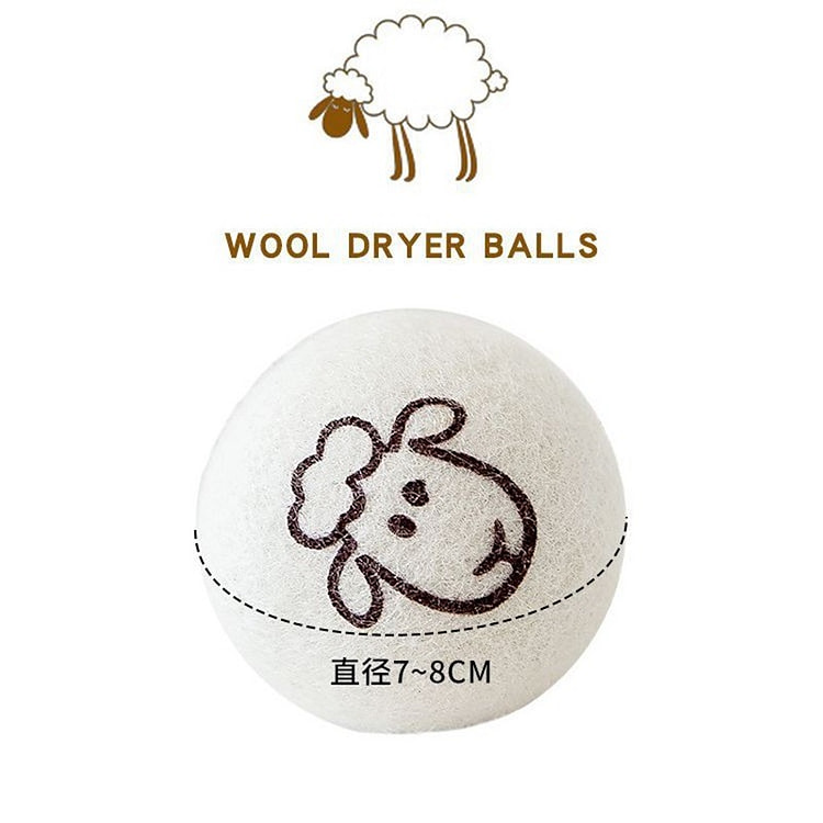 Wool Dryer Ball 3pcs
