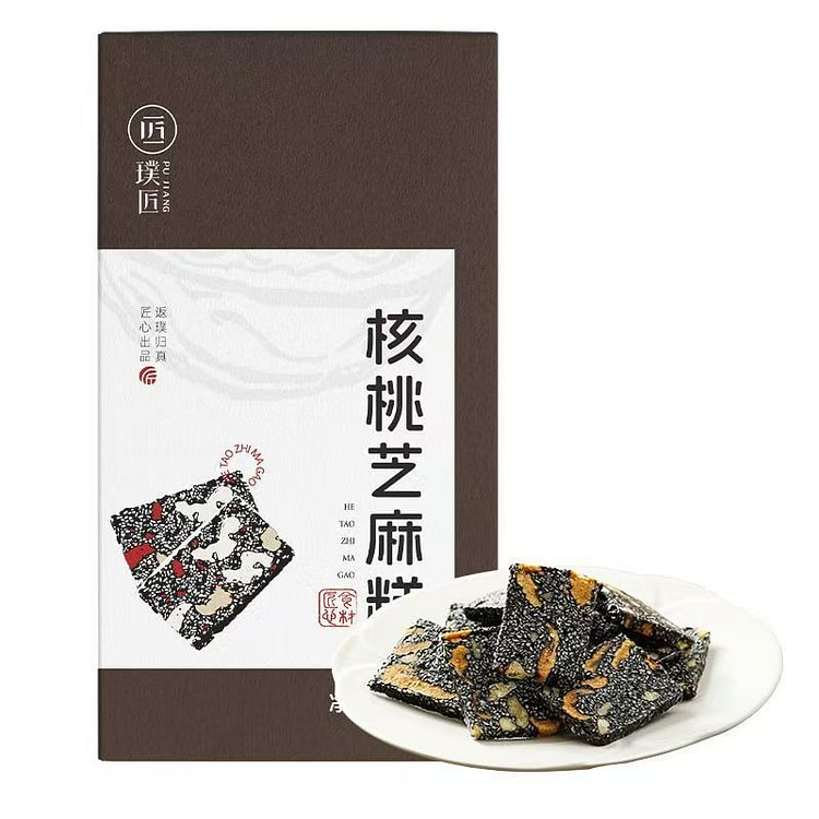 Pujiang Black Sesame Walnut Soft Cake 250g 250 g