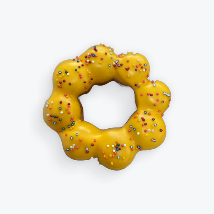 Mango Mochi Donut