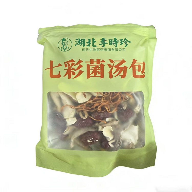 李时珍云南九彩菌汤包特产羊肚菌茶树菇香菇虫草花 80 克