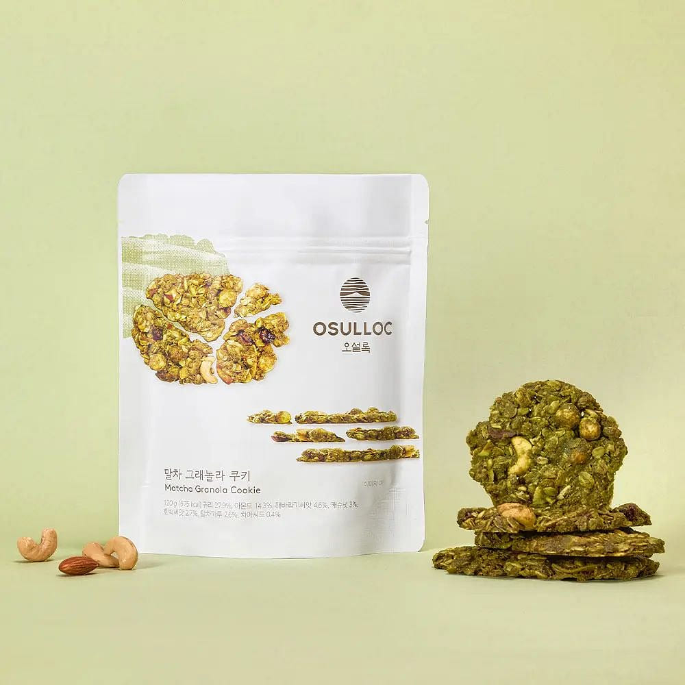 OSULLOC Matcha Granola Cookies120g 1 each