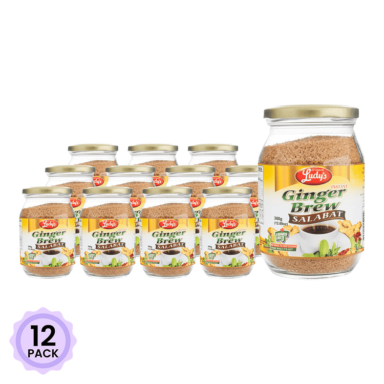 Ludy's Ginger Brew Salabat 360 g*12 pack