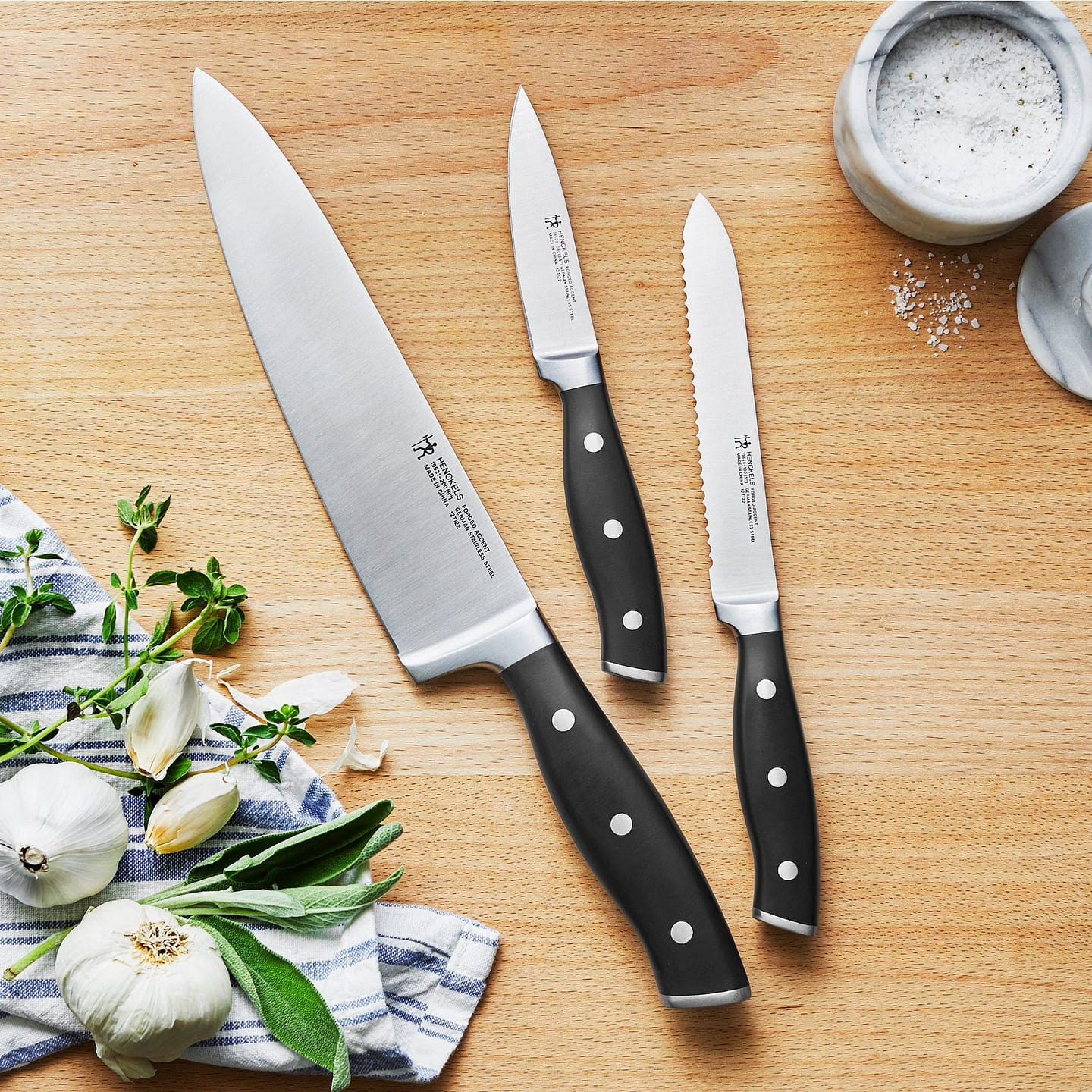 Henckels Forged Accent 3-pc Starter Knife Set 1 each