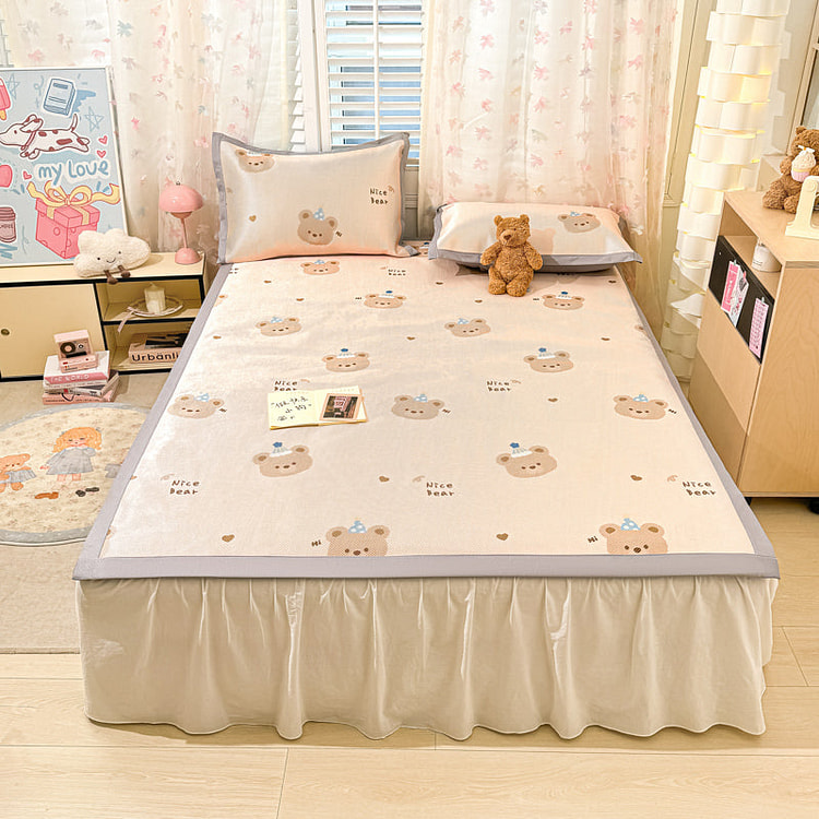 Cool Mat Set Teddy Sparkle Twin Size