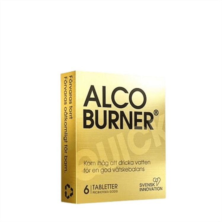 Alcoburner燃酒灵 解酒片6片解酒药护肝醒 1 盒