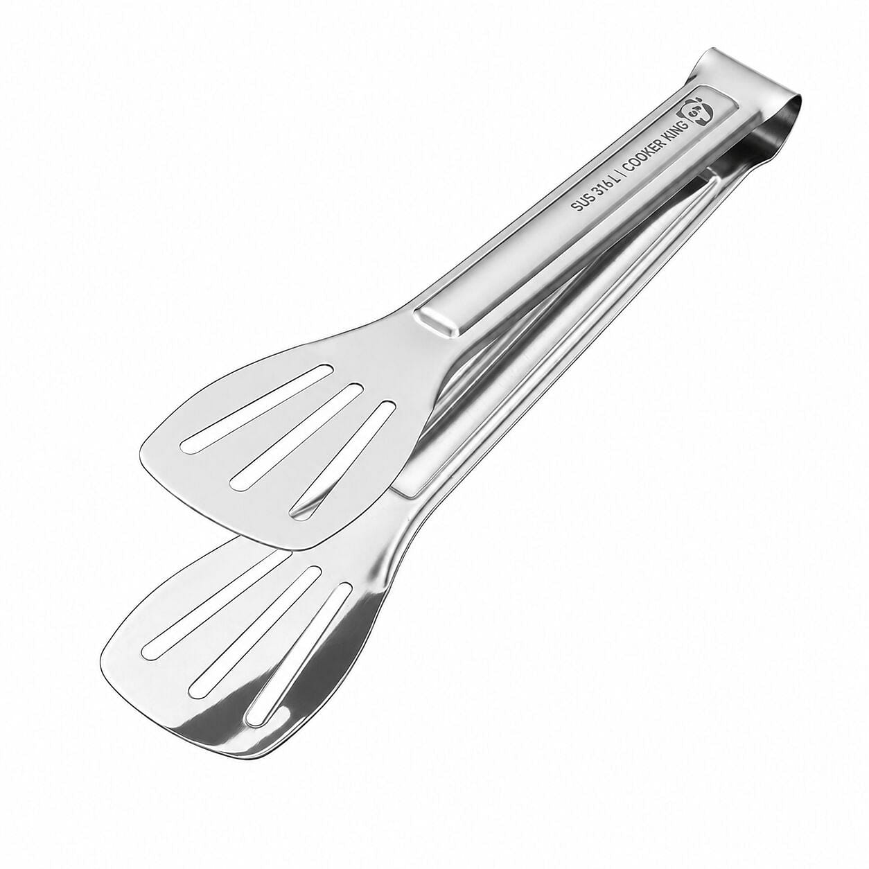 COOKER KING 316L Stainless Steel Food Tongs 1 count
