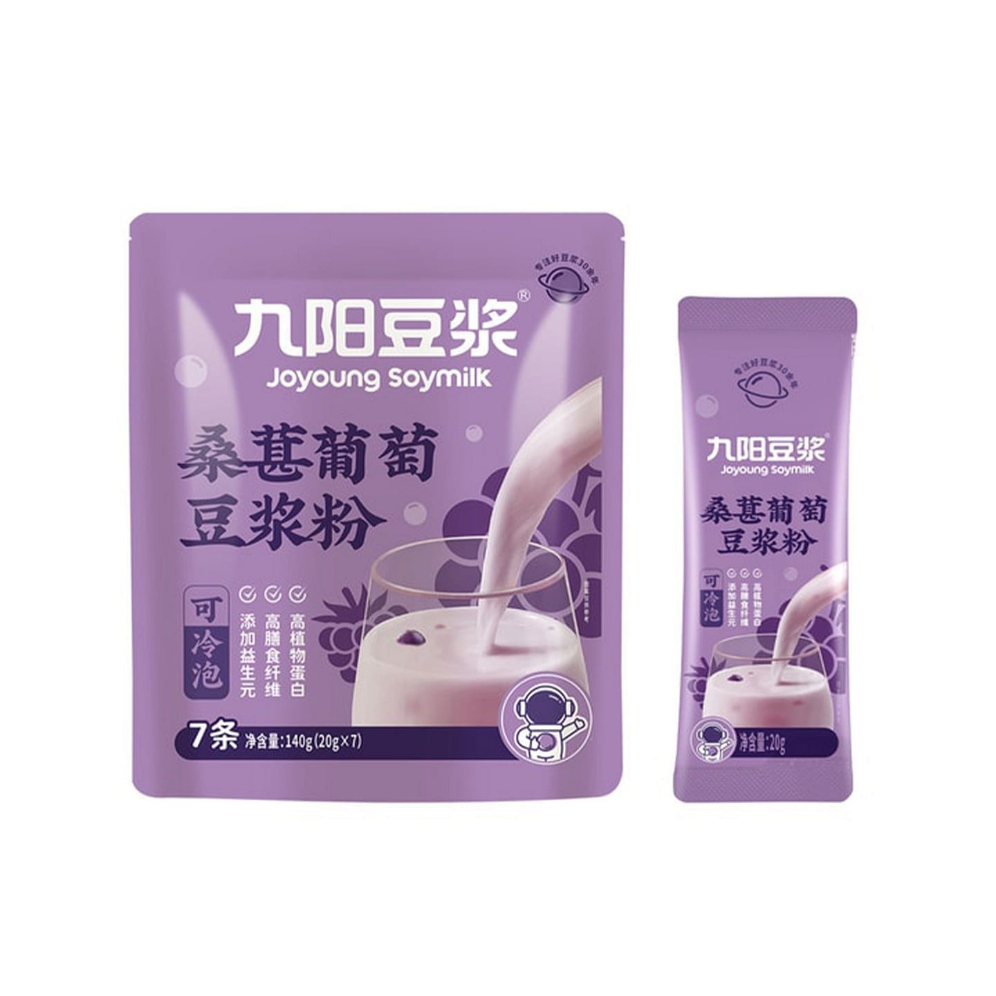 Mulberry Grape Soy Milk Powder 140 g
