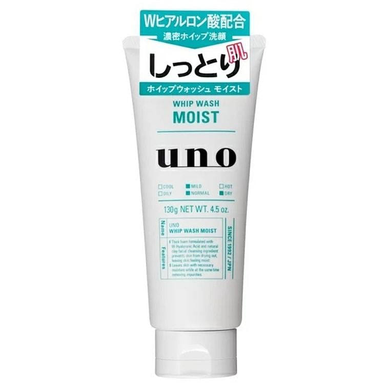 SHISEIDO Uno Whip Wash Moist 130 g