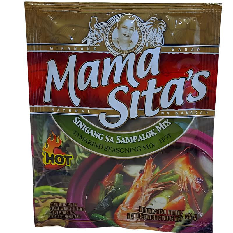 Mama Sita’s Sinigang Sa Sampalok – Hot (Tamarind Seasoning Mix) 1.76oz 1 each