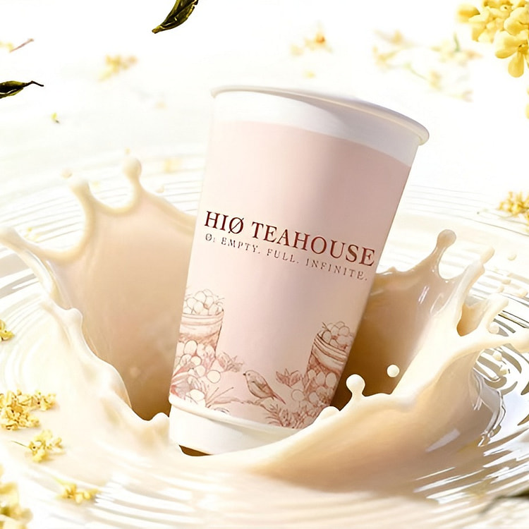 Osmanthus Oolong Milk Tea 500ml 70% Sugar 1 each