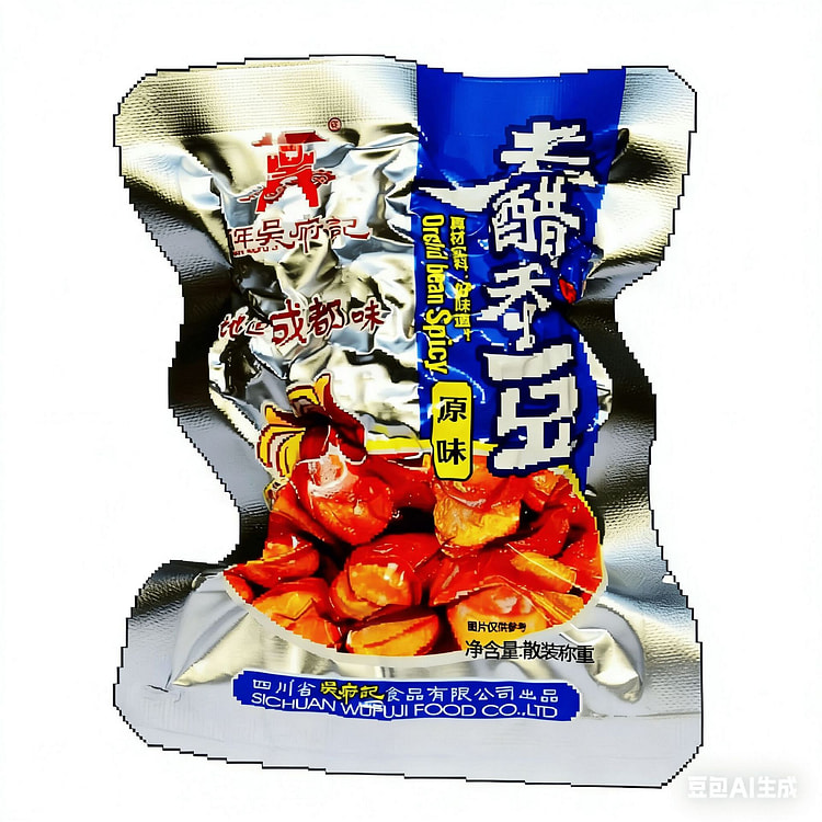 吴府记老醋蚕豆散称原味8袋约 240 克