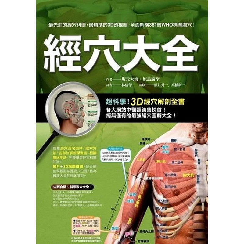 Acupuncture Book with Photos (Chinese text) 1 count