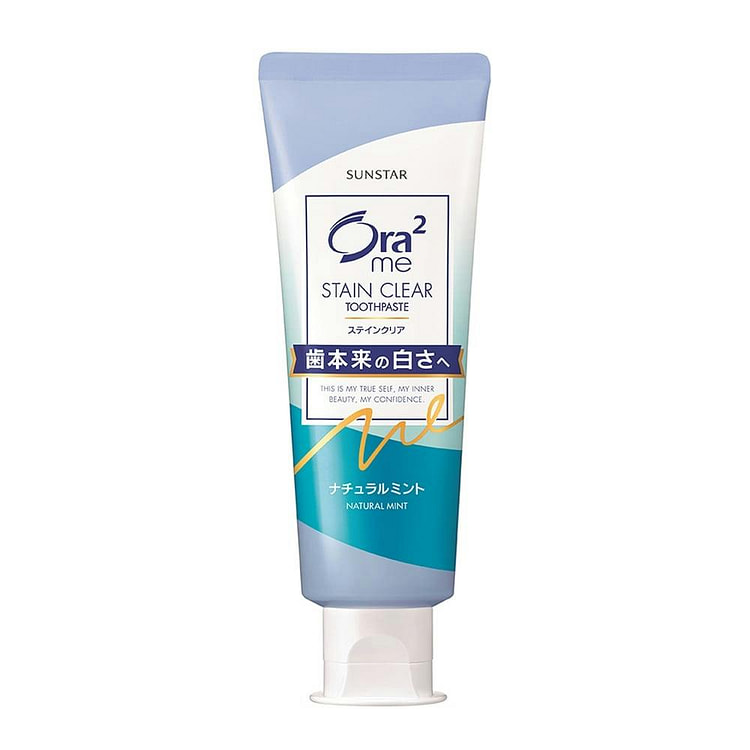 Sunstar Ora2 Stain Clear Toothpaste(Natural Mint)