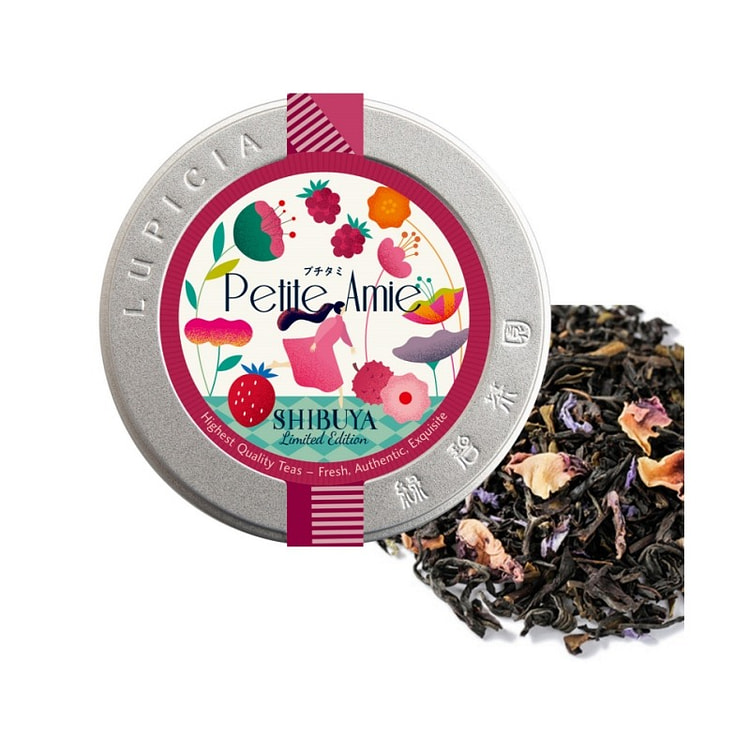 绿碧茶园 限定 荔枝草莓红茶罐装 50g