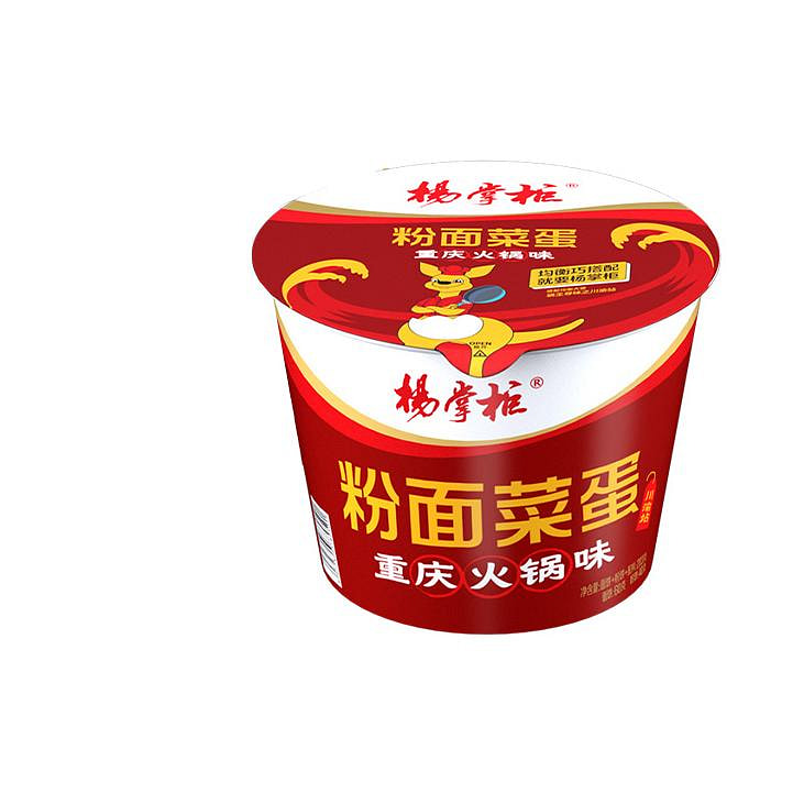 杨掌柜 粉面菜蛋 重庆火锅味203*1桶