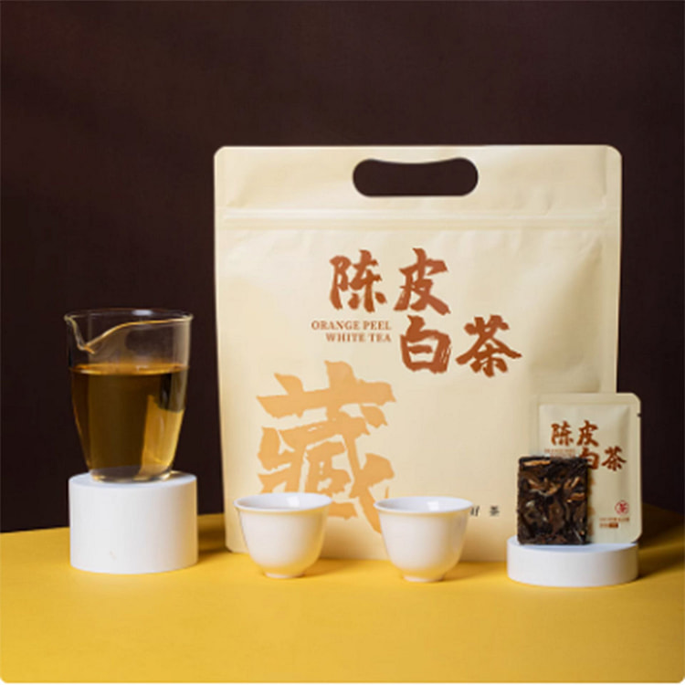 Tangerine peel white tea