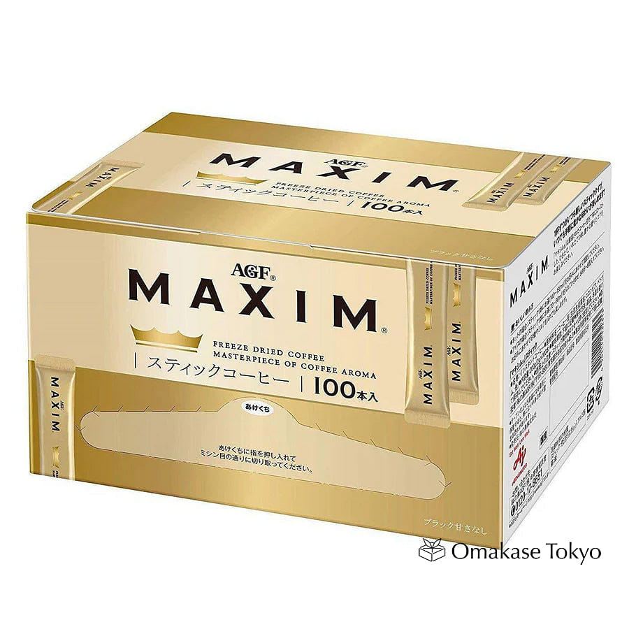AGF Maxim Freeze Dried Instant Coffee 100 Sticks 305 g