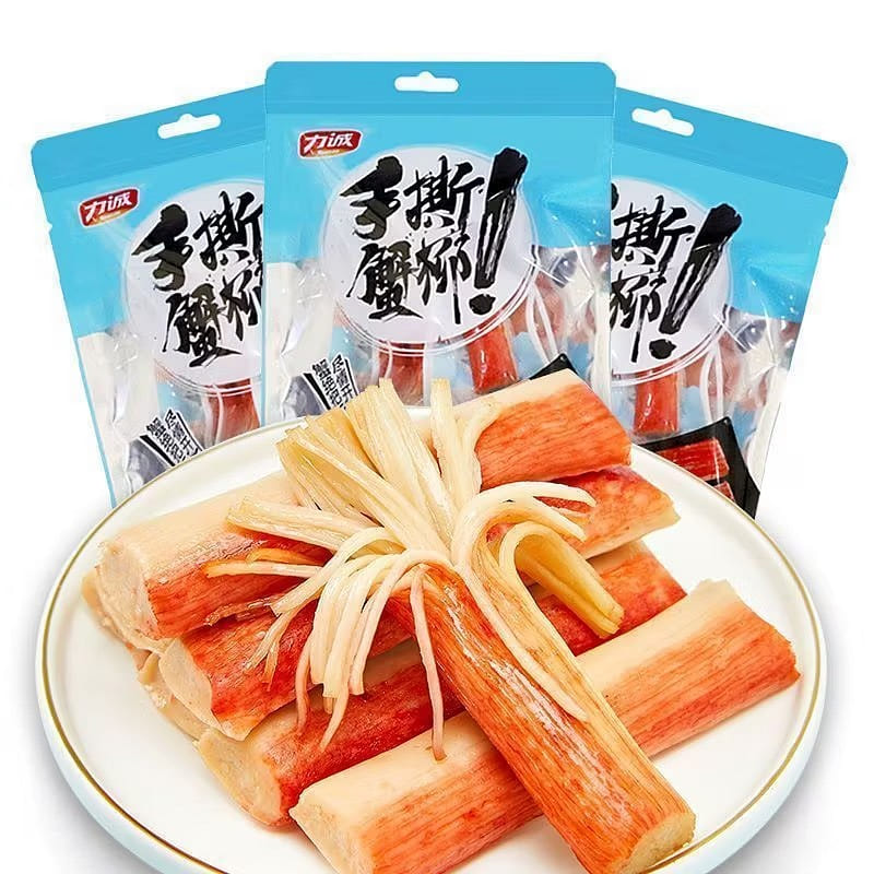 1 bag of original flavor crab meat sticks 100 g