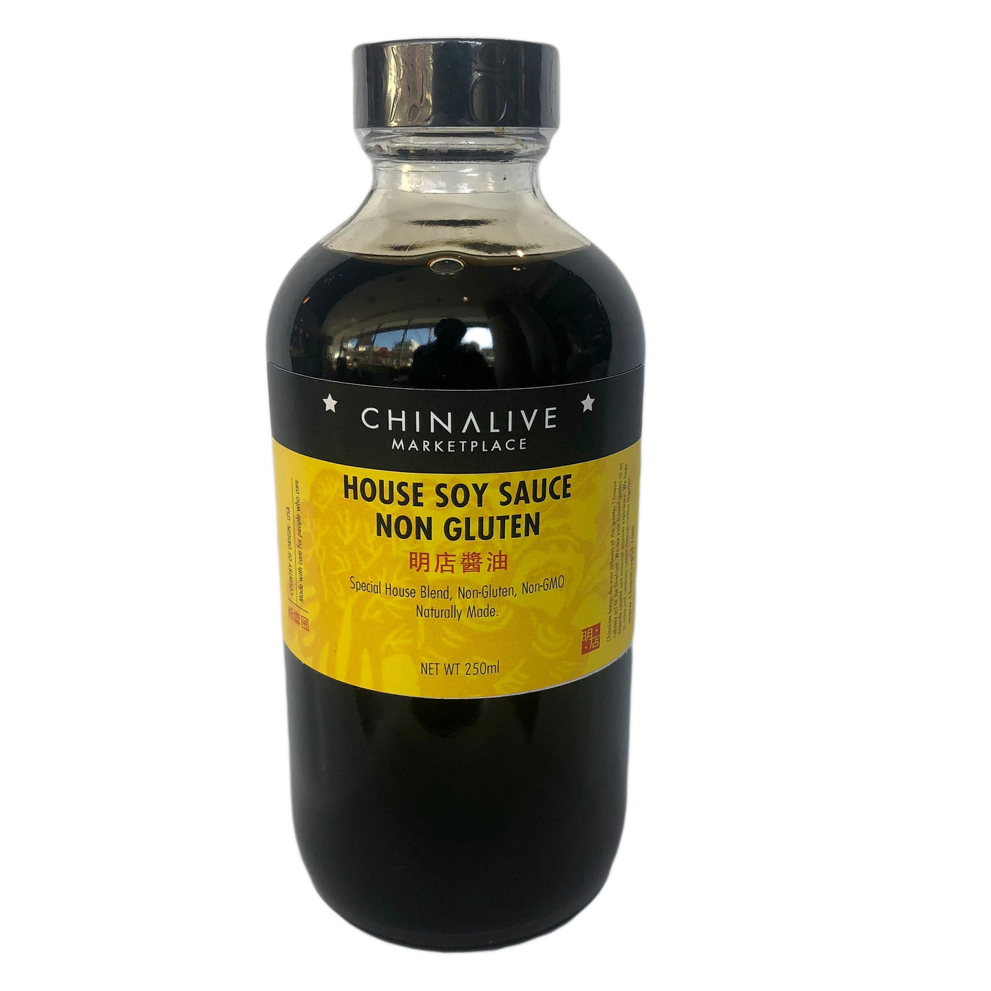 China Live House Soy Sauce Non-Gluten 250 ml