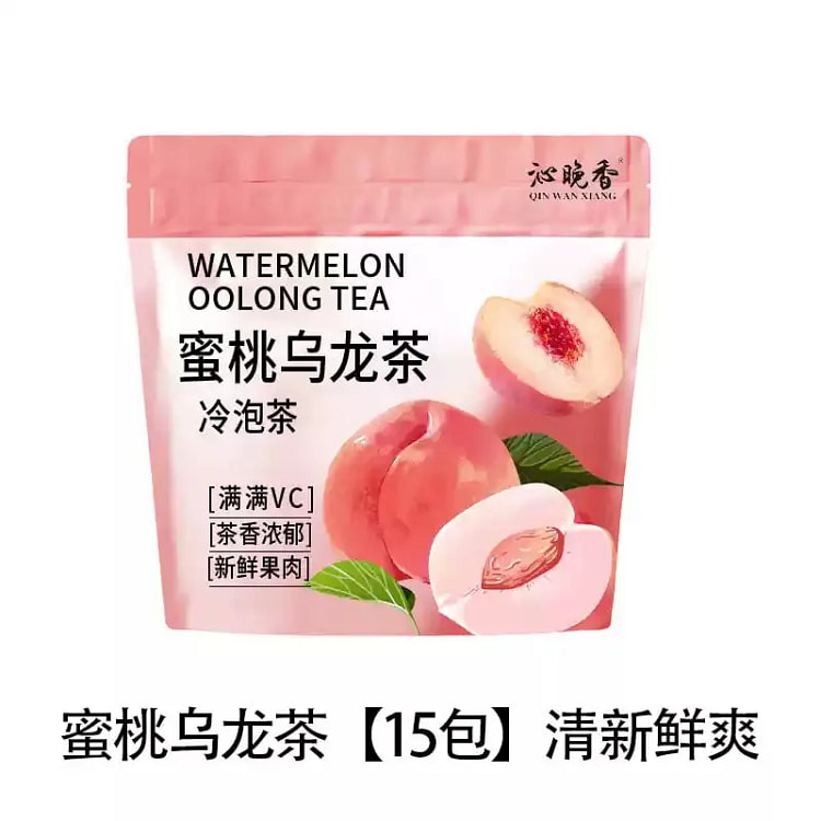 水果冷泡茶 养生茶 饮品 花茶-蜜桃乌龙茶