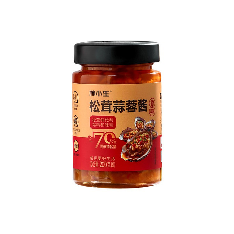 松茸蒜蓉酱0添加无防腐剂 1 瓶