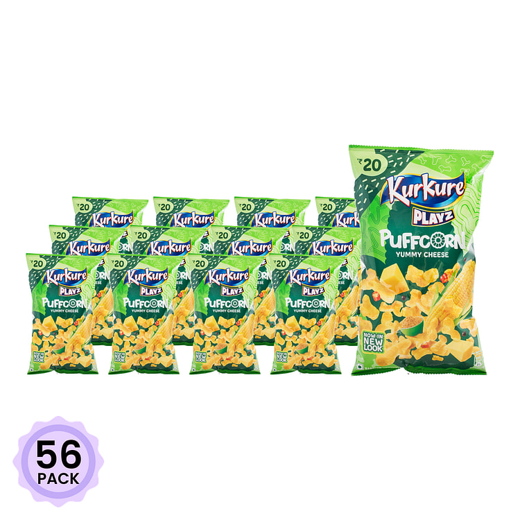 Kurkure 玉米芝士脆 1.9 盎司*56 包