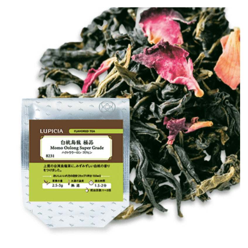 LUPICIA Premium White Peach Oolong Tea Bag 50g