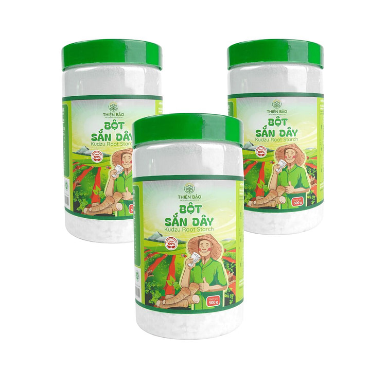 [Thien Bao]Pure Arrowroot Starch 500g x3 3 count