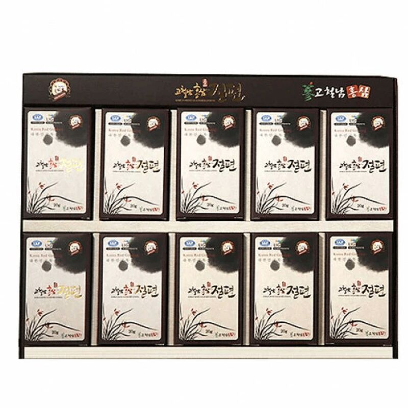 高哲南紅參片禮盒裝(10片) 20 克