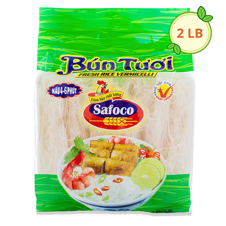 [Safoco] Fresh Rice Vermicelli - 2lb