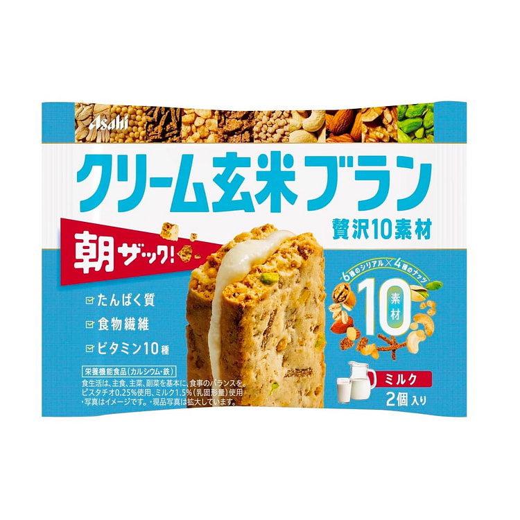 朝日牛奶奶油脆沙麦饼干 50g